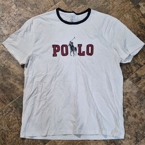 Mens RALPH LAUREN POLO T Shirt LG